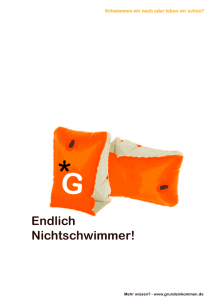 endlchnichtschwimmer_plakat
